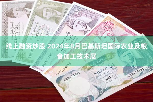 线上融资炒股 2024年8月巴基斯坦国际农业及粮食加工技术展