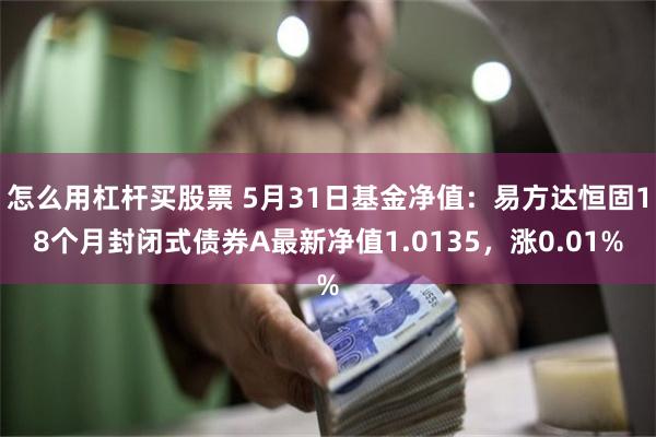 怎么用杠杆买股票 5月31日基金净值：易方达恒固18个月封闭式债券A最新净值1.0135，涨0.01%