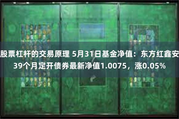 股票杠杆的交易原理 5月31日基金净值：东方红鑫安39个月定开债券最新净值1.0075，涨0.05%